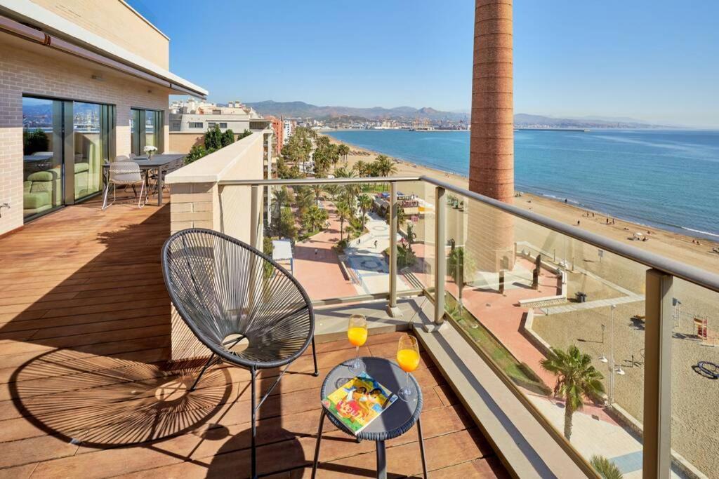 D&R Penthouse On The Beach Lejlighed Málaga Eksteriør billede