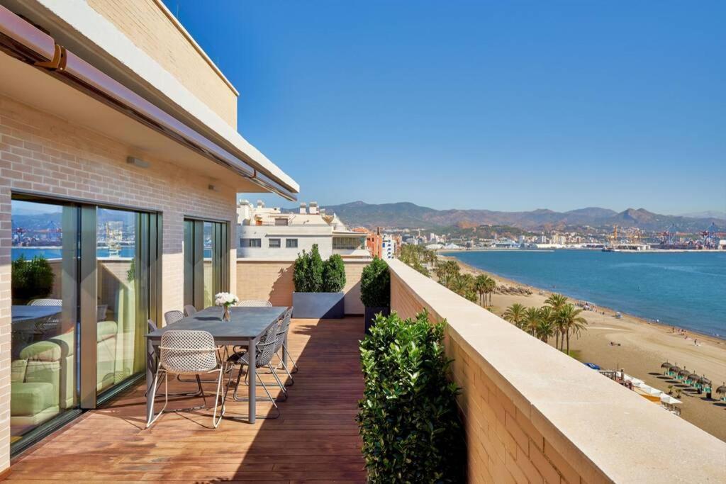 D&R Penthouse On The Beach Lejlighed Málaga Eksteriør billede